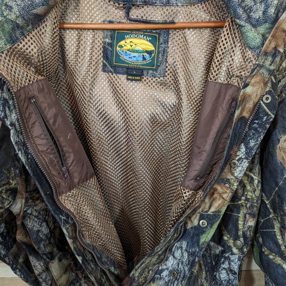 Hodgman Realtree Camo Field Jacket Men’s Large Camouflage Hunting Coat With Hood - Picture 3 of 12